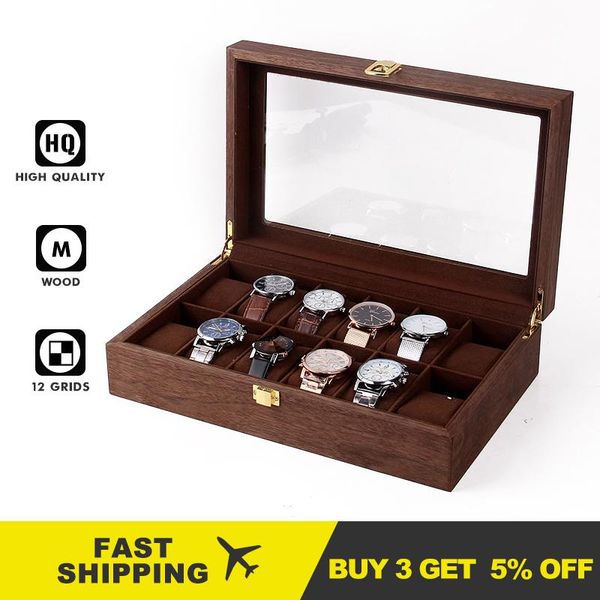 watch boxes & cases 12 slots retro wooden flip organizer transparent skylight storage box with flannel pillows fj9003, Black;blue
watch boxes & cases 12 slots retro wooden flip organizer transparent skylight storage box with flannel pillows fj9003, Black;blue