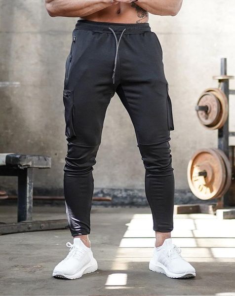 men's pants 2021gym running training jogging solid color multi-pocket cotton, Black
men's pants 2021gym running training jogging solid color multi-pocket cotton, Black