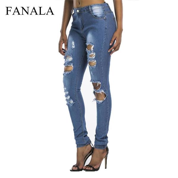 women's jeans women vintage straight hole ripped pants cool denim casual full length pencil female slim, Blue
women's jeans women vintage straight hole ripped pants cool denim casual full length pencil female slim, Blue