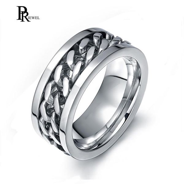 wedding rings men's 8mm wide cuban link chain in the middle 316l stainless steel spinner ring,size 6 to 15, Slivery;golden
wedding rings men's 8mm wide cuban link chain in the middle 316l stainless steel spinner ring,size 6 to 15, Slivery;golden