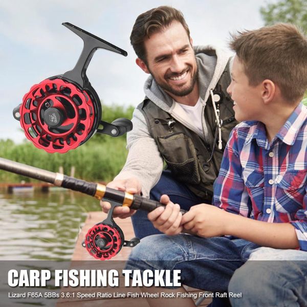 3.6:1 speed ratio line fish wheel f65a 5bbs outdoor portable easy fishing carrying rock front raft reel for lizard baitcasting reels
3.6:1 speed ratio line fish wheel f65a 5bbs outdoor portable easy fishing carrying rock front raft reel for lizard baitcasting reels