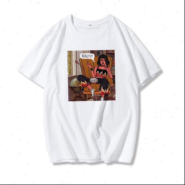 vintage womens women summer harajuku devil letter print fun loose short sleeve gothic tees fashion t shirt, White
vintage womens women summer harajuku devil letter print fun loose short sleeve gothic tees fashion t shirt, White