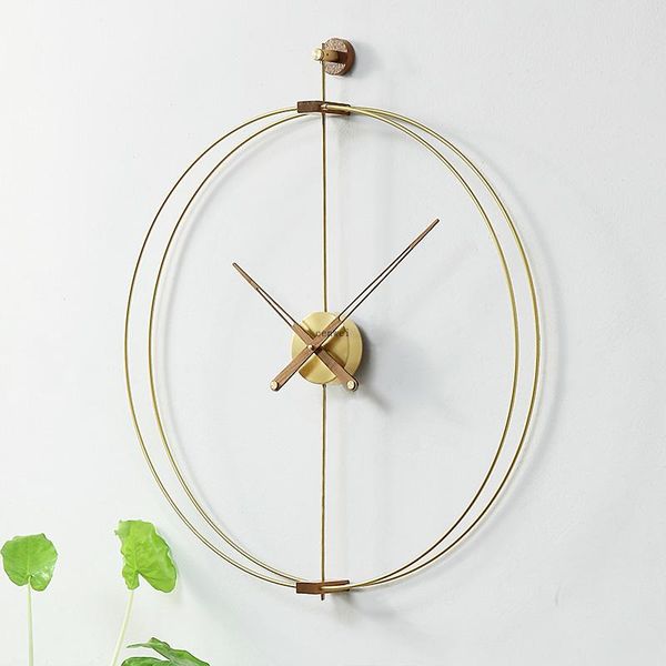 wall clocks nordic creative clock metal living room walnut wood silent watch spain modern home decor duvar saati gift
wall clocks nordic creative clock metal living room walnut wood silent watch spain modern home decor duvar saati gift