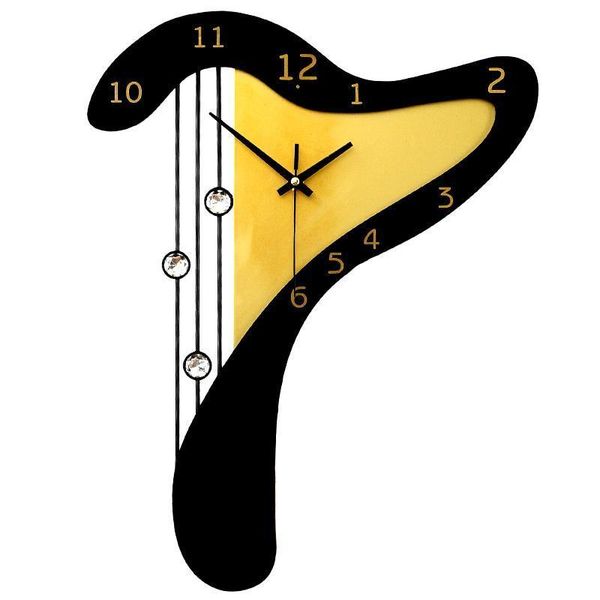music harp wall clock individual design 7 letter living room decoration quartz for gift yellow watch art g068 clocks
music harp wall clock individual design 7 letter living room decoration quartz for gift yellow watch art g068 clocks