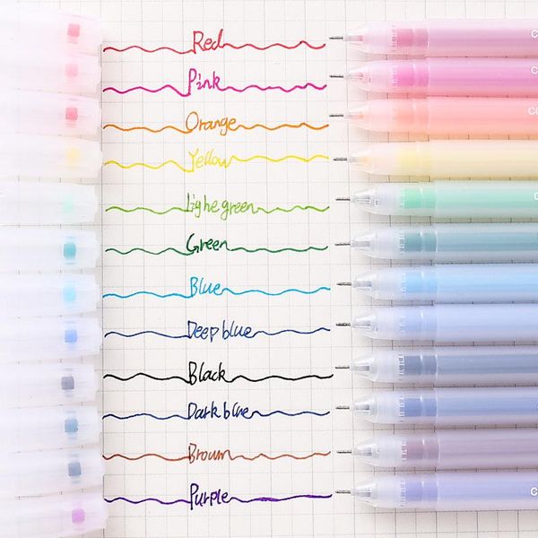 gel pens beautiful 12 candy colors 0.5mm ink pen art drawing for writing journaling card making stationery korean
gel pens beautiful 12 candy colors 0.5mm ink pen art drawing for writing journaling card making stationery korean