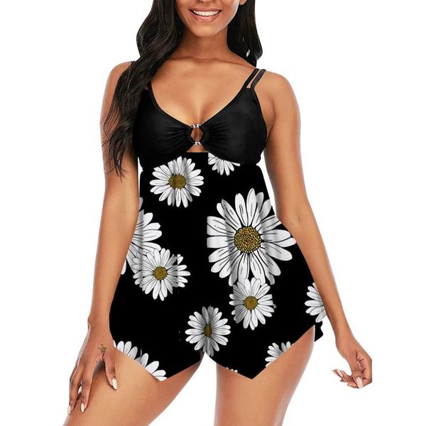 women's swimwear women floral print tankini set bohomian vintage swimsuit bikini bathing suit beach wear plus size 2021 #t2q, White;black
women's swimwear women floral print tankini set bohomian vintage swimsuit bikini bathing suit beach wear plus size 2021 #t2q, White;black