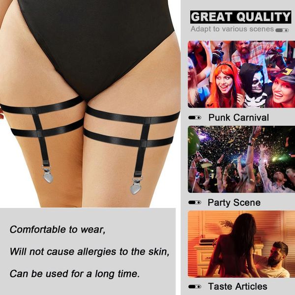 belts plus size women leg harness garter belt adjustable stockings clip punk girls accessories underwear, Black;brown
belts plus size women leg harness garter belt adjustable stockings clip punk girls accessories underwear, Black;brown