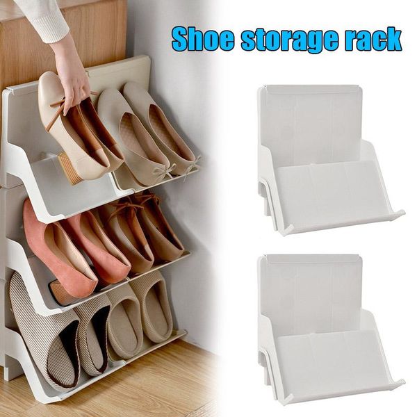 2pcs nordic style shoe rack multi-layer assembly vertical dust-proof plastic storage shelf nds66 clothing & wardrobe
2pcs nordic style shoe rack multi-layer assembly vertical dust-proof plastic storage shelf nds66 clothing & wardrobe