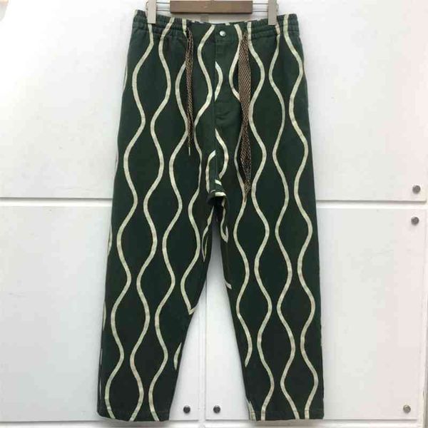 men's pants casual kapital men's pants elastic waistband striped cord denim japanese streetwear training, Black
men's pants casual kapital men's pants elastic waistband striped cord denim japanese streetwear training, Black