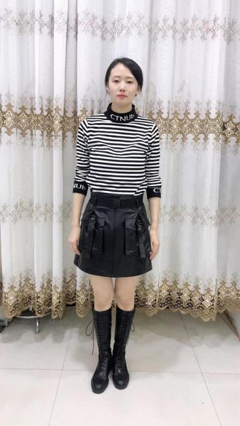 skirts amsiike women skirt natural sheepskin leather stylish a-line style pocket dress, Black
skirts amsiike women skirt natural sheepskin leather stylish a-line style pocket dress, Black
