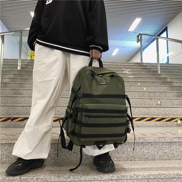 backpack 2021 winter high-capacity computer nylon couple travel bag breathable and waterproof outdoor female school bagld817
backpack 2021 winter high-capacity computer nylon couple travel bag breathable and waterproof outdoor female school bagld817