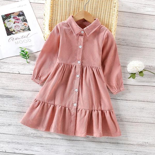 girl's dresses focusnorm 1-6y princess infant kids girls autumn dress solid ruffles long sleeve turn down collar single breasted a-line, Red;yellow
girl's dresses focusnorm 1-6y princess infant kids girls autumn dress solid ruffles long sleeve turn down collar single breasted a-line, Red;yellow