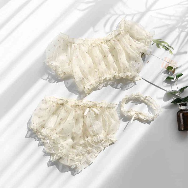 pastoral girly style lingerie underwear tranparent floral cute chiffon beautiful tube bra panty leg ring 3pcs set, Black;white
pastoral girly style lingerie underwear tranparent floral cute chiffon beautiful tube bra panty leg ring 3pcs set, Black;white