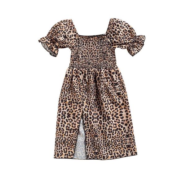 girl's dresses arrival girls long slit dress brown leopard printed pattern short sleeve square collar summer children costume, Red;yellow
girl's dresses arrival girls long slit dress brown leopard printed pattern short sleeve square collar summer children costume, Red;yellow