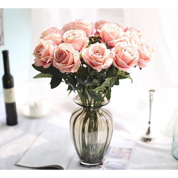 artificial flowers rose floral bouquet simulation fake home decor wedding marriage party decorative & wreaths
artificial flowers rose floral bouquet simulation fake home decor wedding marriage party decorative & wreaths