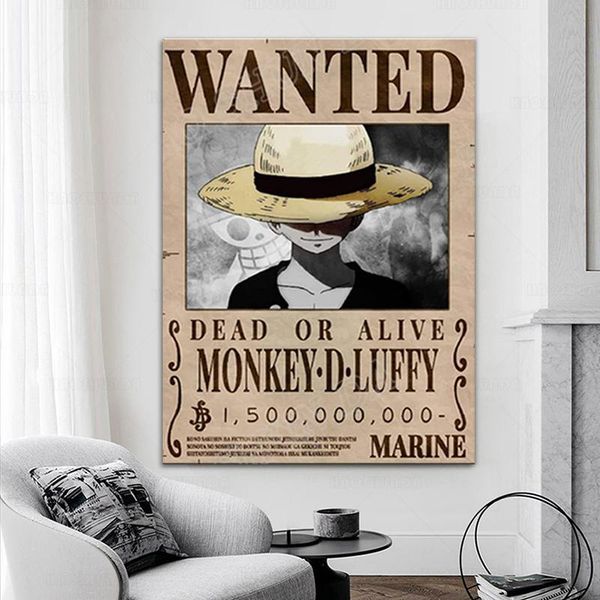 paintings nice anime poster one piece monkey d. luffy bounty wanted 4 canvas wall art hd print picture home decor
paintings nice anime poster one piece monkey d. luffy bounty wanted 4 canvas wall art hd print picture home decor