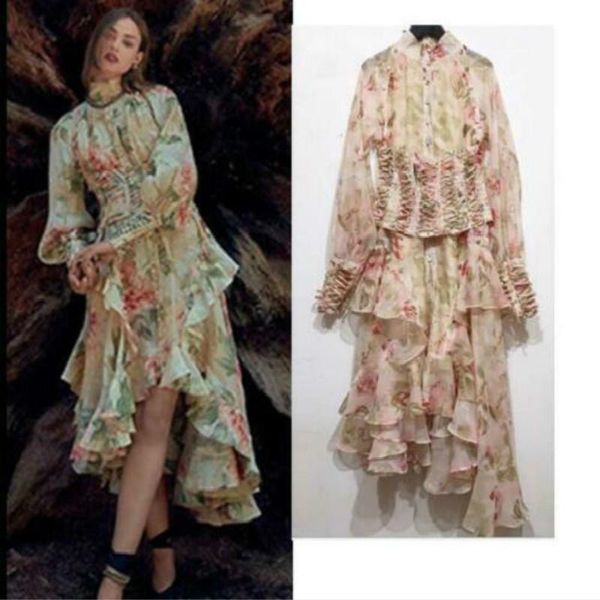 casual dresses spring summer women dress stand collar lantern sleeves waist tie irregular hem print long thin european american, Black;gray
casual dresses spring summer women dress stand collar lantern sleeves waist tie irregular hem print long thin european american, Black;gray