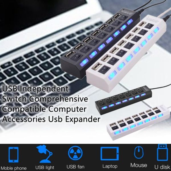 hubs usb independent switch mobile hard disk keyboard high speed comprehensive compatible hub computer accessories
hubs usb independent switch mobile hard disk keyboard high speed comprehensive compatible hub computer accessories