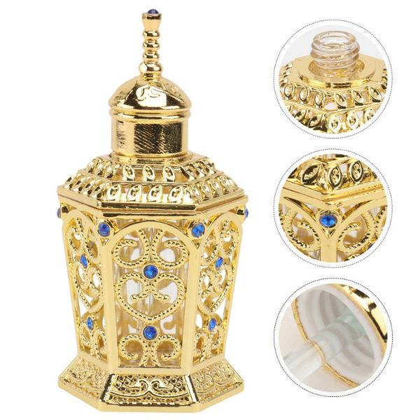1pc alloy glass perfume bottle delicate essential oil container golden storage bottles & jars
1pc alloy glass perfume bottle delicate essential oil container golden storage bottles & jars