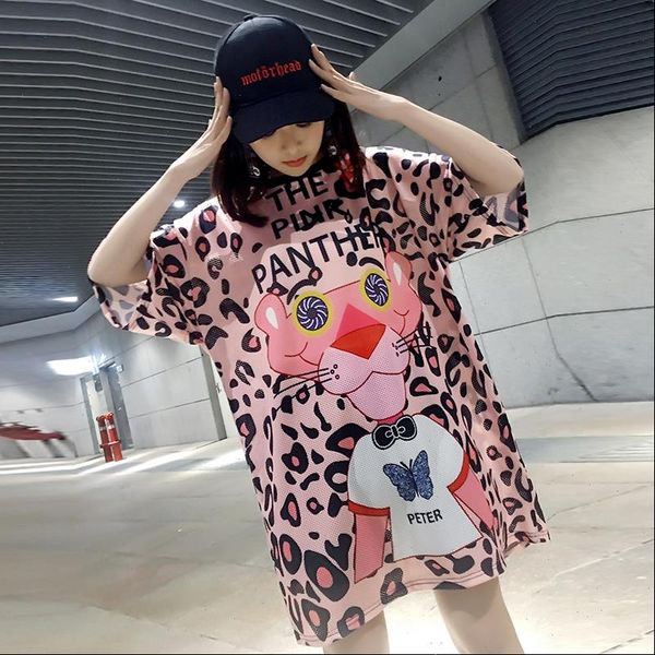 womens t shirts casual cartoon pink panther plus size plaid half sleeve long shirt female hip hop breathable fabric, White
womens t shirts casual cartoon pink panther plus size plaid half sleeve long shirt female hip hop breathable fabric, White