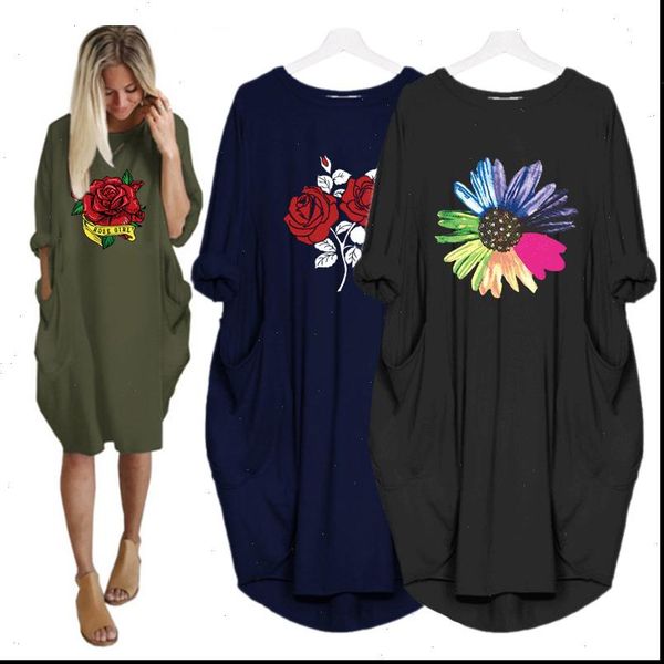 autumn flowers print pocket loose women dresses clothes party plus size 5xl kawaii for romantic black red, Black;gray
autumn flowers print pocket loose women dresses clothes party plus size 5xl kawaii for romantic black red, Black;gray