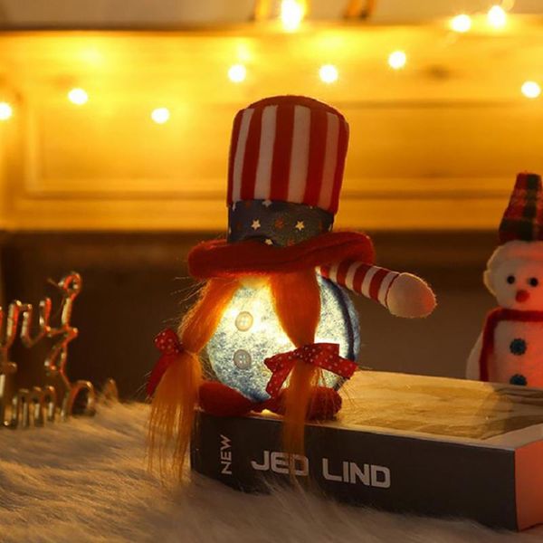 party decoration doll ornaments elf american independence day short leg with light tall hat long legs layout adornment
party decoration doll ornaments elf american independence day short leg with light tall hat long legs layout adornment