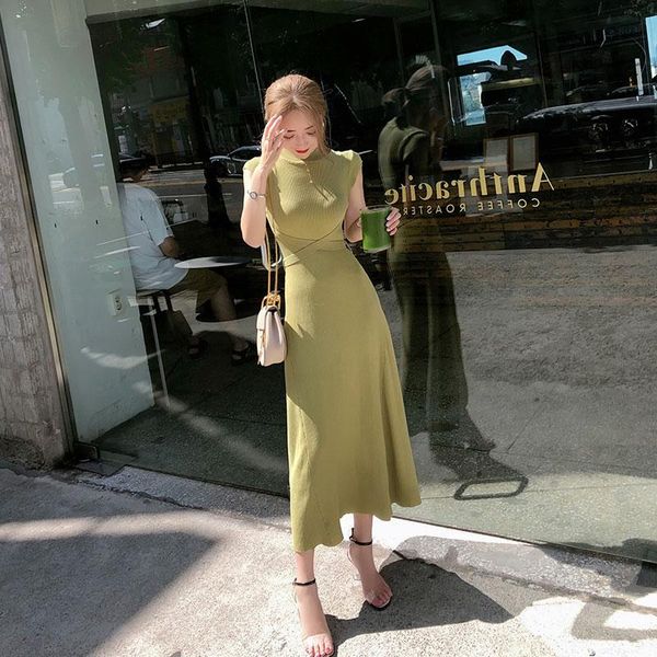 casual dresses womens long women's dress solid color short sleeve knit maxi summer 2021, Black;gray
casual dresses womens long women's dress solid color short sleeve knit maxi summer 2021, Black;gray