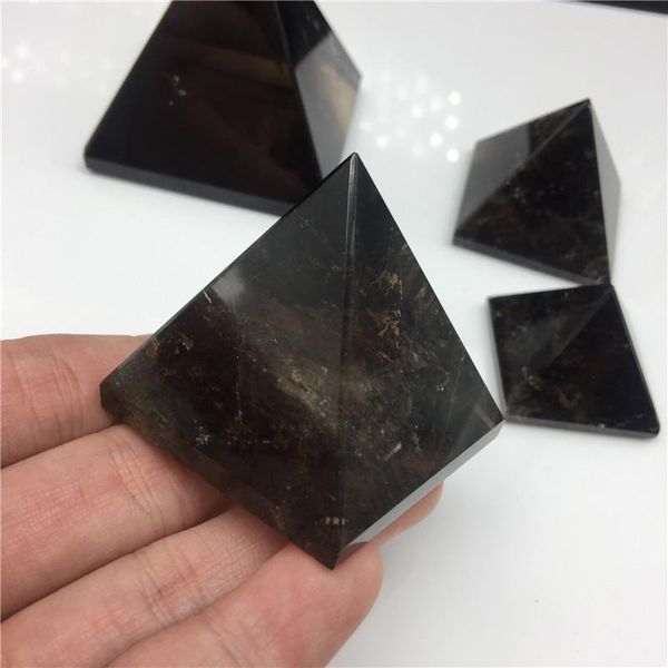 decorative objects & figurines natural smoky quartz pyramid tea crystal ore gems stone energy healing 30mm-80mm
decorative objects & figurines natural smoky quartz pyramid tea crystal ore gems stone energy healing 30mm-80mm