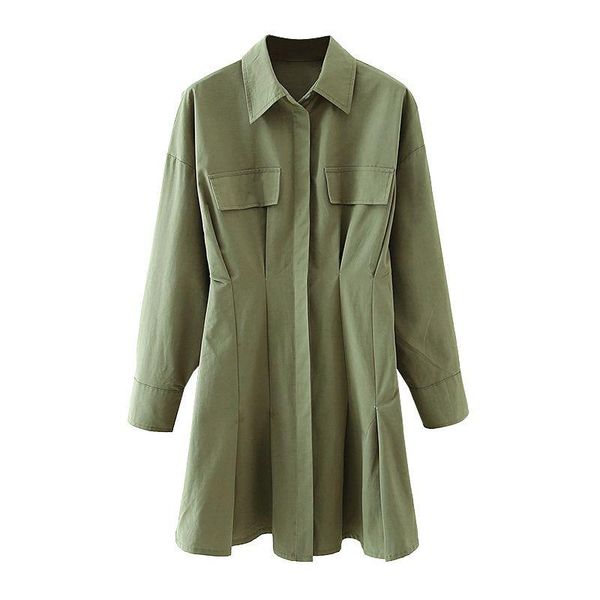 fall winter women dress shirt-style lapel collar long sleeves pleated casual fashion short dresses for, Black;gray
fall winter women dress shirt-style lapel collar long sleeves pleated casual fashion short dresses for, Black;gray