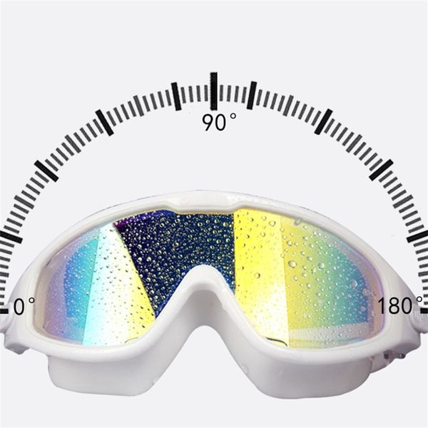 electroplating colorful large frame glasses hd waterproof fog proof men's and women's swimming goggles
electroplating colorful large frame glasses hd waterproof fog proof men's and women's swimming goggles