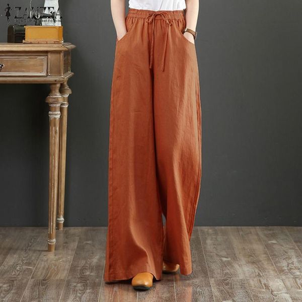 women's pants & capris elegant summer wide leg ol oversized solid long harem palazzo zanzea women casual high waist trousers loose pant, Black;white
women's pants & capris elegant summer wide leg ol oversized solid long harem palazzo zanzea women casual high waist trousers loose pant, Black;white