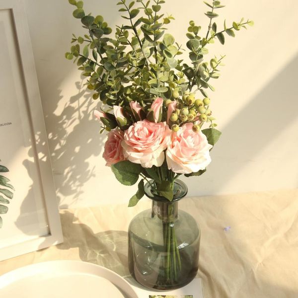 bunch of ins wind rose eucalyptus simulation flower family decoration wedding wall artificial decorative flowers & wreaths
bunch of ins wind rose eucalyptus simulation flower family decoration wedding wall artificial decorative flowers & wreaths