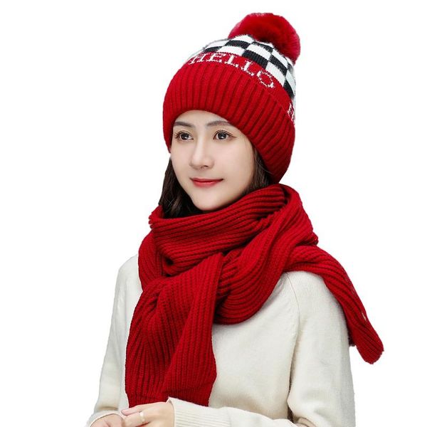 2pcs fashion women winter warm hat knitted skullies beanies ski cap and scarf set cycling caps & masks, Black
2pcs fashion women winter warm hat knitted skullies beanies ski cap and scarf set cycling caps & masks, Black