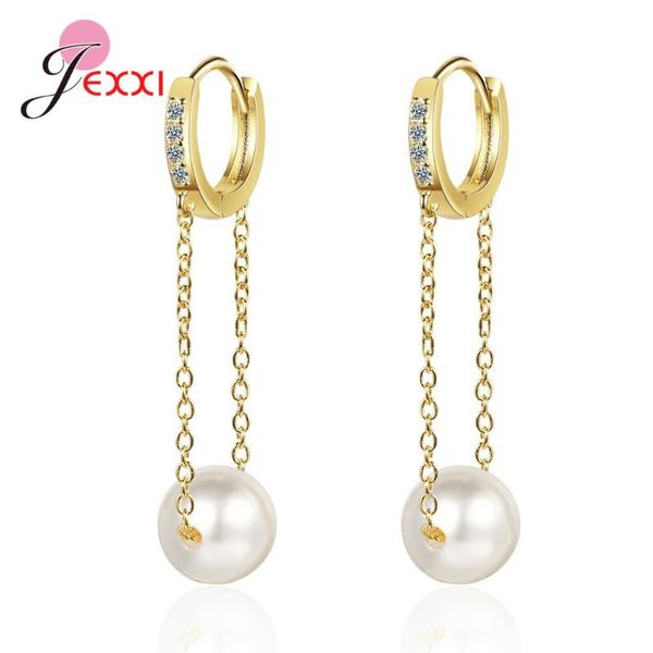 hoop & huggie unique zircon pearl crystal hoops earrings long silver gold chain for women fashion jewelry brincos, Golden;silver
hoop & huggie unique zircon pearl crystal hoops earrings long silver gold chain for women fashion jewelry brincos, Golden;silver