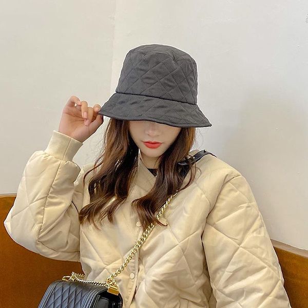 wide brim hats women foldable bucket solid lattice silk wadding caps keep warm avoid cold basin fisherman autumn winter, Blue;gray
wide brim hats women foldable bucket solid lattice silk wadding caps keep warm avoid cold basin fisherman autumn winter, Blue;gray