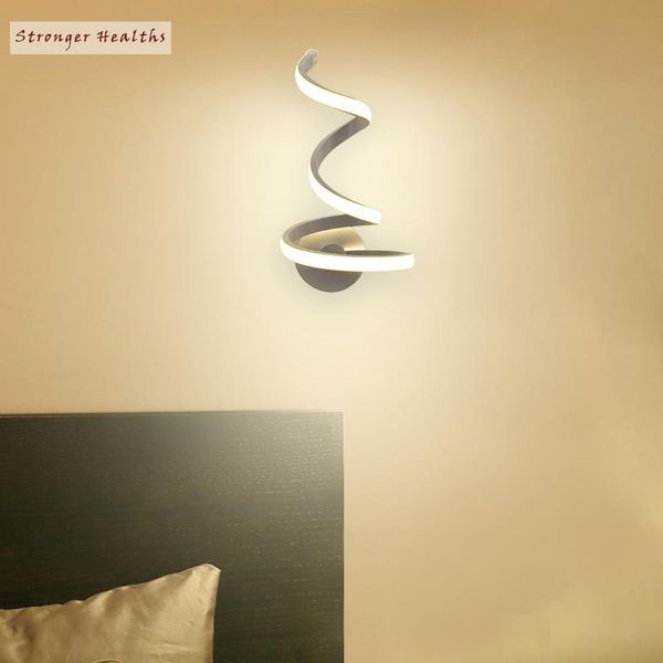 modeen led spiral wall lamp ndoor lighting minimalist light bedside bedroom metal sconce fixture #4
modeen led spiral wall lamp ndoor lighting minimalist light bedside bedroom metal sconce fixture #4