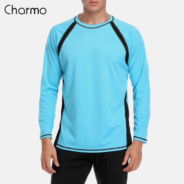 one-piece suits charmo men long sleeve rashguard dry-fit shirts diving surf shirt uv-protection rash guards upf 50+ patchwork beach wear
one-piece suits charmo men long sleeve rashguard dry-fit shirts diving surf shirt uv-protection rash guards upf 50+ patchwork beach wear