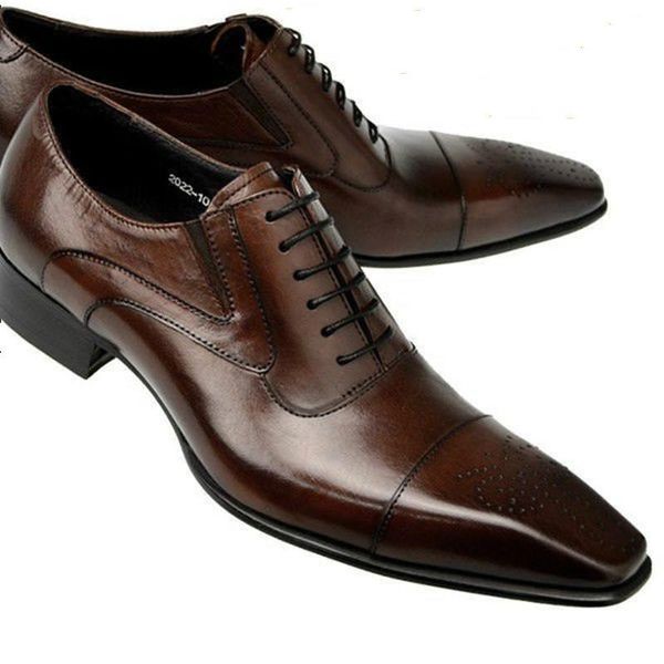 dress shoes 2021 man business male fashion men wedding formal pu leather office sapato social masculino party, Black
dress shoes 2021 man business male fashion men wedding formal pu leather office sapato social masculino party, Black