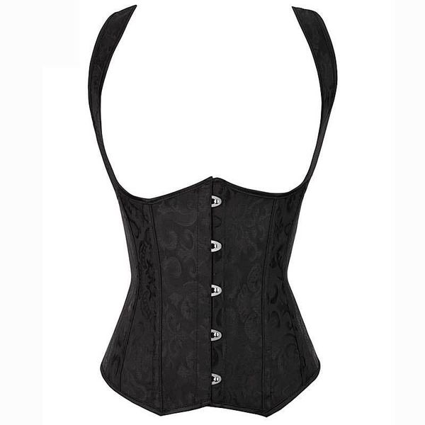 women's shapers women bustier busk closure waist trainer floral corset shoulder strap spiral steel boned outfit vest underbust plus siz, Black;white
women's shapers women bustier busk closure waist trainer floral corset shoulder strap spiral steel boned outfit vest underbust plus siz, Black;white