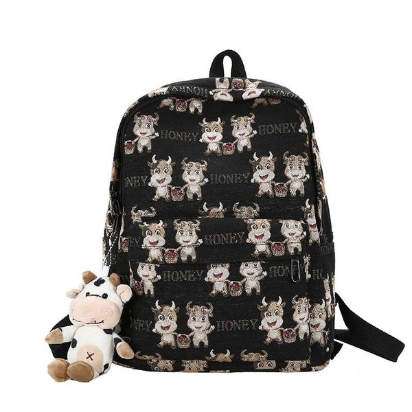 school bags cartoon cute canvas backpacks fresh printing for teenage girls cow pattern fashion leisure or travel bag women
school bags cartoon cute canvas backpacks fresh printing for teenage girls cow pattern fashion leisure or travel bag women