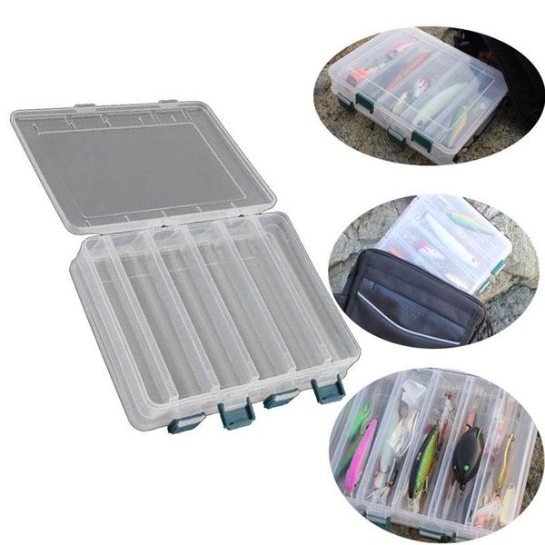 compartments transparent double sided box case bait lures shrimp storage container carp fishing fish tackle pesca iscas 7 accessories
compartments transparent double sided box case bait lures shrimp storage container carp fishing fish tackle pesca iscas 7 accessories