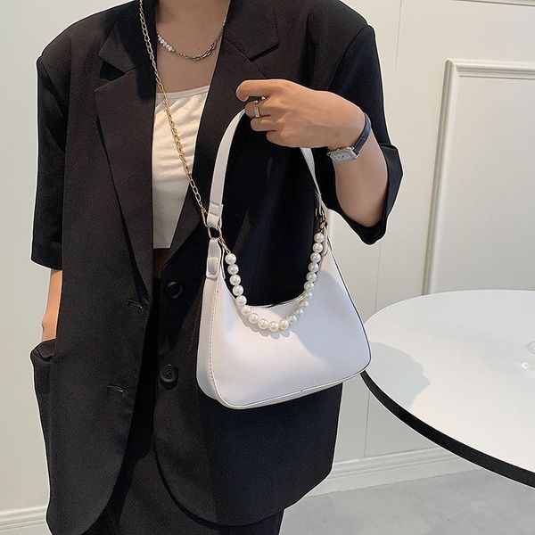 evening bags designer brand pearl chain shoulder bag luxury trend pu leather retro crossbody travel simple soild color feminine purse sac
evening bags designer brand pearl chain shoulder bag luxury trend pu leather retro crossbody travel simple soild color feminine purse sac