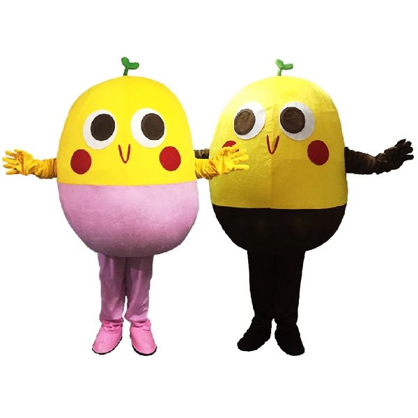 soybean mascot costumes halloween fancy party dress cartoon character carnival xmas easter advertising birthday party costume outfit, Red;yellow
soybean mascot costumes halloween fancy party dress cartoon character carnival xmas easter advertising birthday party costume outfit, Red;yellow