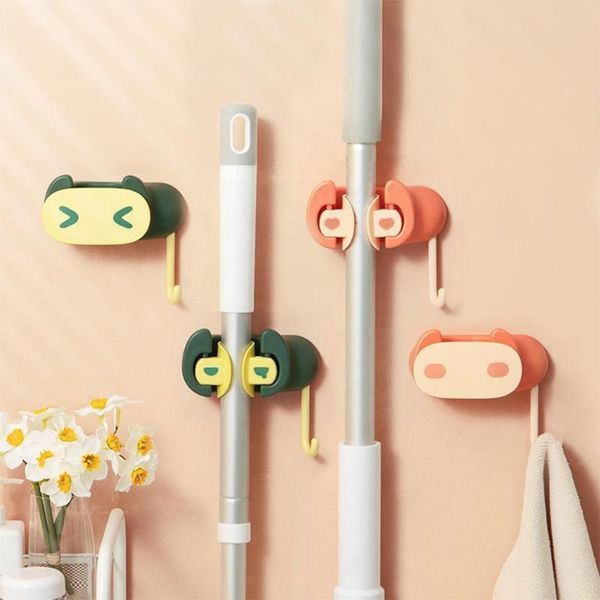 hooks & rails mop towel, hook, bathroom and kitchen balcony wall, hook punching, broom clip storage multi-function rack, i3s6
hooks & rails mop towel, hook, bathroom and kitchen balcony wall, hook punching, broom clip storage multi-function rack, i3s6