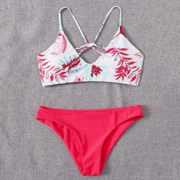 women's swimwear 2pcs women swimsuits bikini set push-up padded high waist leaf print shoulder bandage thong beachwear 2021, White;black
women's swimwear 2pcs women swimsuits bikini set push-up padded high waist leaf print shoulder bandage thong beachwear 2021, White;black