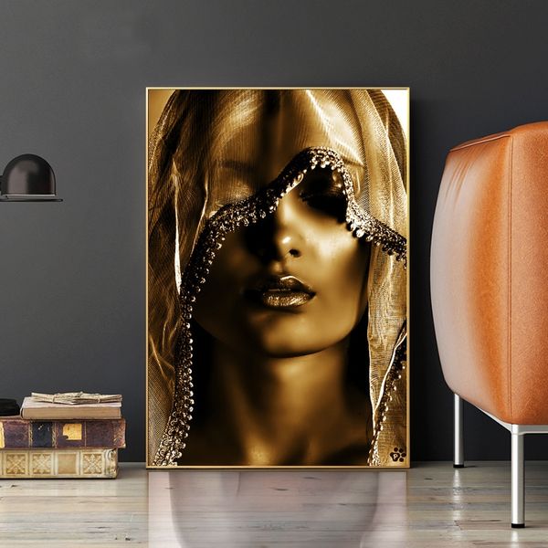 golden makeup women canvas paintings posters and print nordic style wall art pictures scandinavian cuadros for living room decor
golden makeup women canvas paintings posters and print nordic style wall art pictures scandinavian cuadros for living room decor