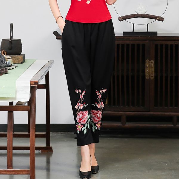 embroidery floral leggings women pants 2021 new chinese style pantalon femme vintage bottoming high waist elastic pants 12374, Red
embroidery floral leggings women pants 2021 new chinese style pantalon femme vintage bottoming high waist elastic pants 12374, Red