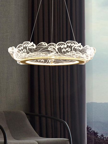 wave shape led all-copper chandelier post modern minimalist light luxury creative living room dining bedroom lamp pendant lamps
wave shape led all-copper chandelier post modern minimalist light luxury creative living room dining bedroom lamp pendant lamps