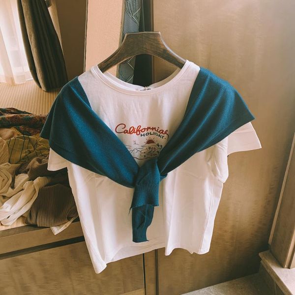 women's t-shirt cotton t shirt summer clothing large sizes cow print basic women casual o-neck tshirt oversized top, White
women's t-shirt cotton t shirt summer clothing large sizes cow print basic women casual o-neck tshirt oversized top, White