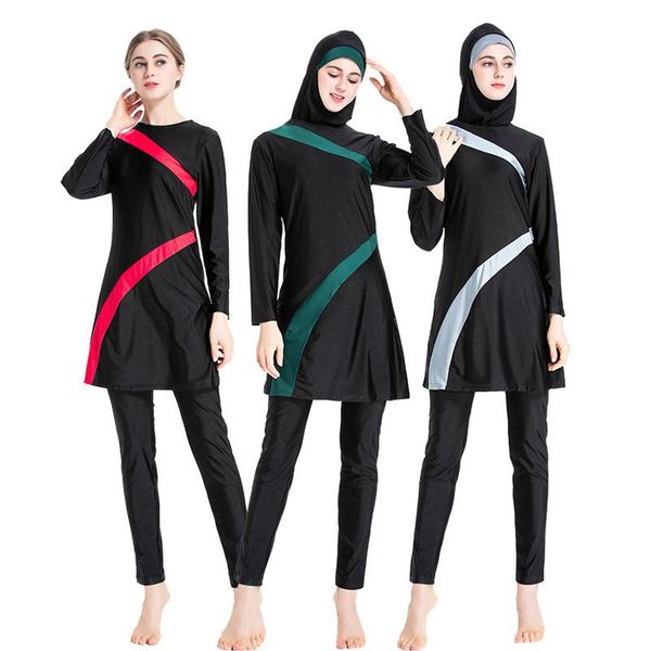 swim wear muslimah swimsuit 2021 burkini long sleeve beach surf sport burkinis islamic swimwear patchwork color muslim 6xl
swim wear muslimah swimsuit 2021 burkini long sleeve beach surf sport burkinis islamic swimwear patchwork color muslim 6xl
